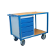 Servante d'atelier équipée 1 bloc tiroirs 500 kg - FIMM - 880002988