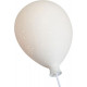 Lampe en forme de ballon gonflable blanc