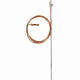 Piquet de terre + tresse cuivre de 5 m jetly - 412613