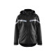 Veste de pluie niveau 2 Noir 43052003 - Taille au choix
