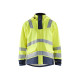 Veste de pluie retardant flamme Jaune-Fluo/Marine 43132022 - Taille au choix