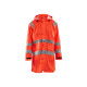 Veste de pluie longue niveau 1 haute-visibilité 43242000 - Couleur et taille au choix Orange fluo