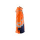 Veste de pluie longue niveau 3 haute-visibilité 43262005 - Couleur et taille au choix 