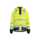 Veste de pluie haute-visibilité niveau 3 43272005 - Couleur au choix Jaune-fluo-marine