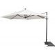 Parasol déporté hexagonal diamètre 3,5m - Couleur au choix