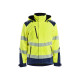 Veste softshell hiver haute-visibilité 44002513 - Couleur au choix Jaune-fluo-marine