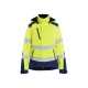 Veste softshell hiver haute-visibilité femme 44012513 - Couleur au choix Jaune-fluo-marine
