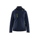 Veste hiver stretch 4D femme 44081917 - Couleur au choix Bleu-marine-foncé/Jaune-Fluo