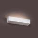 Aplique murale blanche eaco 2 ampoules