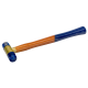 Marteau à tête plastique superflex diam 60 mm avec manche en bois 3625n-60 bahco