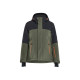 Veste hiver stretch femme STRIKER 47071917 - Couleur et taille au choix Vert forêt-Rouille