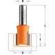 Fraise à coupe droite pour charnières  hw z2  s=8   d=24x11x38   dr 902.240.11