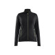 Veste micropolaire femme 47661010 - Couleur et taille au choix Noir-jaune fluo