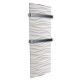 Radiateur sèche serviette électrique design ondulation