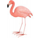 Flamant rose en résine 52 cm