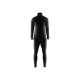 Haut de sous-vêtements col camionneur retardant flamme Noir 48981725 - Taille au choix