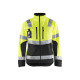 Veste softshell haute-visibilité 49002517 - Couleur au choix Jaune fluo-Noir