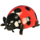 Coccinelle en résine 15 cm