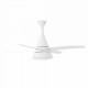 Ventilateur de plafond avec lumière blanc wind 2 ampoules