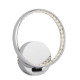 Applique rings, en chrome et cristal