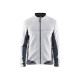 Veste micropolaire 49971010 - Couleur et taille au choix Blanc-gris clair