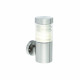 Applique equinox led, acier inoxydable et polycarbonate