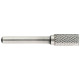 Fraise lime carbure Cylindrique en bout Denture normale brise copeaux Forme D TECHNIC (Boite brochable) - TIVOLY - Queue cylindrique Denture brise copeaux Tête carbure