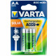 Pile rechargeable aaa r3 varta 2 pièces