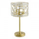 Lampe de table dorée classic 3 ampoules 58 cm