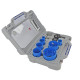 Mallette de 10 pièces TIVOLY 7 scies cloches bi-métal cobalt 8% Ø 119 à 68mm + 2 pilotes + 1 clé Allen - XT505270002 