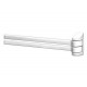 Porte serviette double blanc polypropylàne