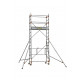 Echafaudage roulant aluminium base pliante 4.8 m, cent504735