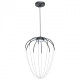 Suspension chromée industrial   177 cm