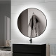 Miroir Zeus avec éclairage LED AC 230V 50Hz