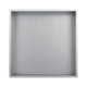 Niche de rangement en inox à encastrer spécial douche 30x30x7 finition inox by Eurosanit 