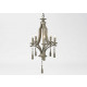 Lustre vieilli en fer héritage 