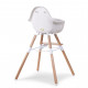 Childwood chaise haute bébé 2-en-1 evolu 2 blanc chevochnw 