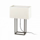 Lampe de table marron vesper 2 ampoules