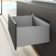 Profilé latéral de tiroir AvanTech YOU, hauteur 251 mm x NL 400 mm, Argent, gauche et droite - HETTICH - 9353373 