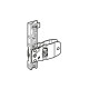 AvanTech YOU Attache façade pour profil de côté de tiroir, hauteur 139 mm, à visser - HETTICH - 9257884 