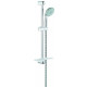 GROHE Nouvelle Tempesta Ensemble de douche 4 jets avec porte-savon 28593001 (Import Allemagne)