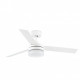 Ventilateur de plafond avec lumière plafond blanc ice