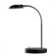 Lampe de table noire techno 1 ampoule 40 cm