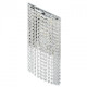 Applique murale chromée crystal 5 ampoules 13 cm