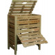 Composteur en bois avec trappe 400l