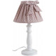 Lampe de chevet shabby choc 40cm - Coloris au choix