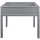 Serre de jardin en pin 101 cm de hauteur gris