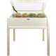 Serre de jardin en pin 101 cm de hauteur blanc