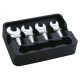 Module abs de 3 embouts ronds à fourche pour clé dyna 22-27 mm SAM - DM24