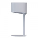 Lampe de table blanche megapolis 1 ampoule 33 cm